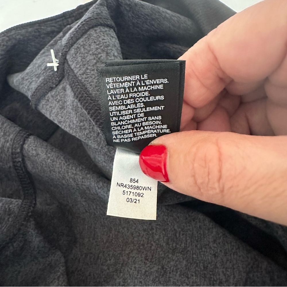 Zella Restore High Waist Soft Pocket Jogger Leggings Heather Gray Black 3X NWT - Picture 13 of 13